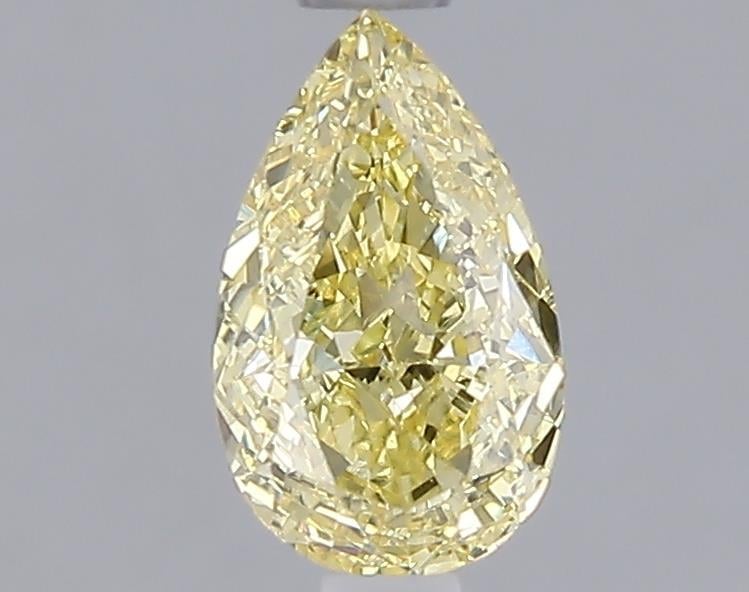 1.00 Ct. Fancy Intense  Yellow Pear Lab Grown Diamond