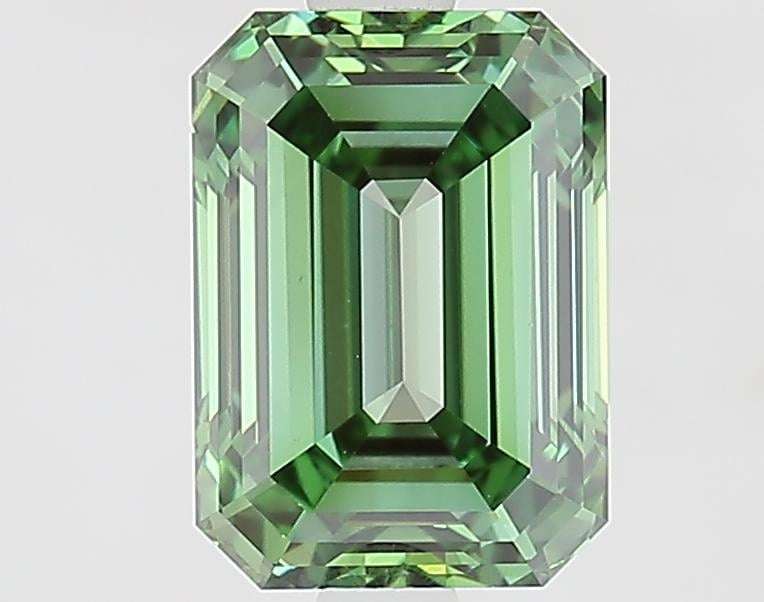 2.16 Ct. Fancy Vivid Green Emerald Lab Grown Diamond