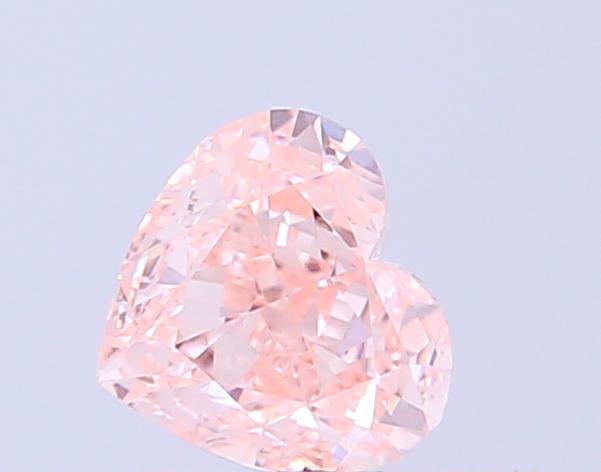 0.51 Ct. Fancy Light  Pink Heart Lab Grown Diamond