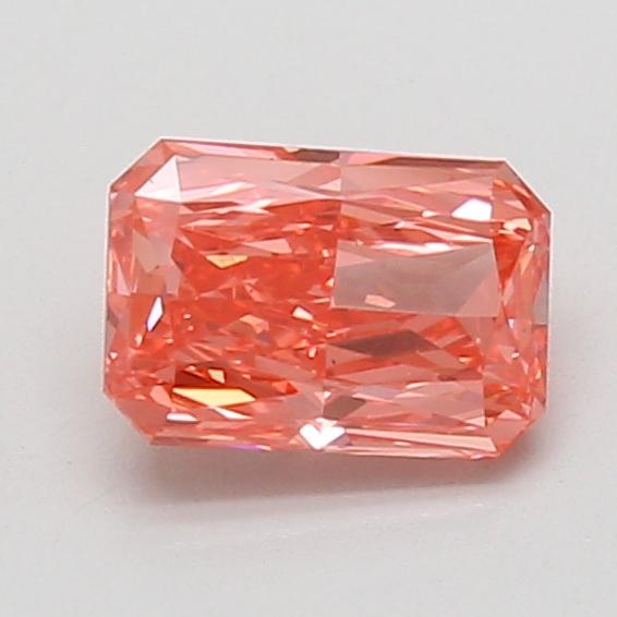 1.02 Ct. Fancy Vivid Pink Radiant Lab Grown Diamond