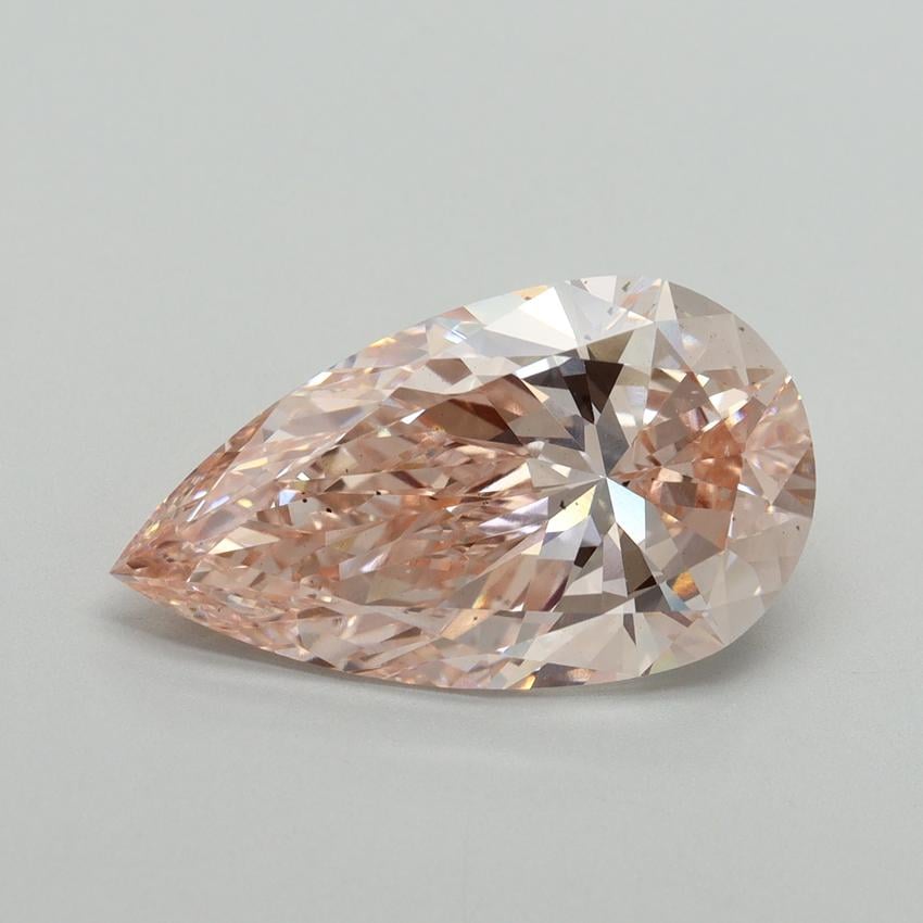5.05 Ct. Fancy Intense Pink Pear Lab Grown Diamond