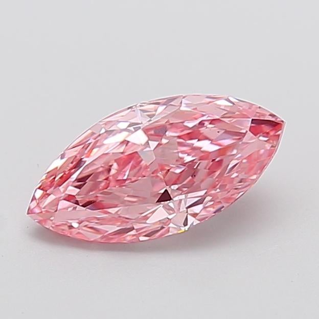 1.51 Ct. Fancy Vivid  Pink Marquise Lab Grown Diamond