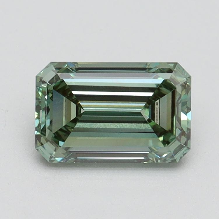 1.05 Ct. Fancy Intense Green Emerald Lab Grown Diamond