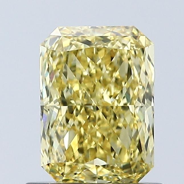 1.03 Ct. Fancy Vivid Yellow Radiant Lab Grown Diamond