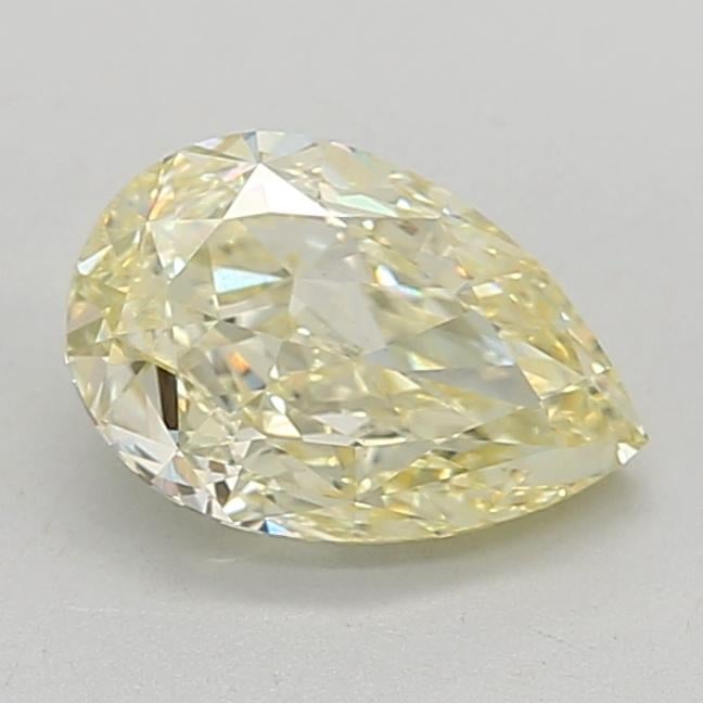 2.39 Ct. Fancy Yellow Pear Lab Grown Diamond
