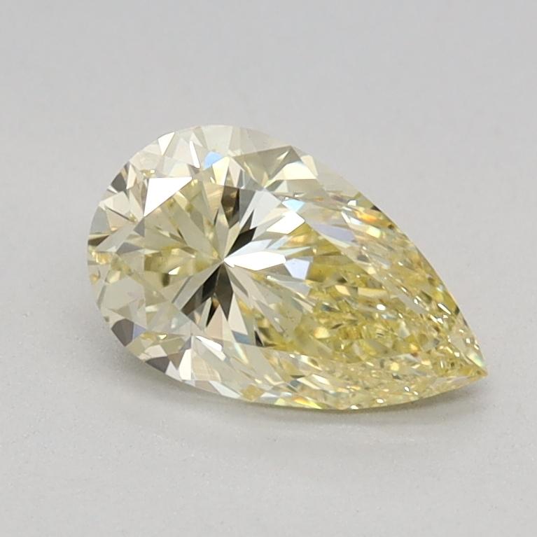 0.58 Ct. Fancy Yellow Pear Lab Grown Diamond