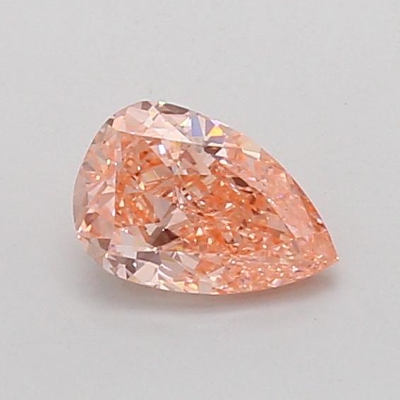 0.60 Ct. Fancy Vivid Pink Pear Lab Grown Diamond