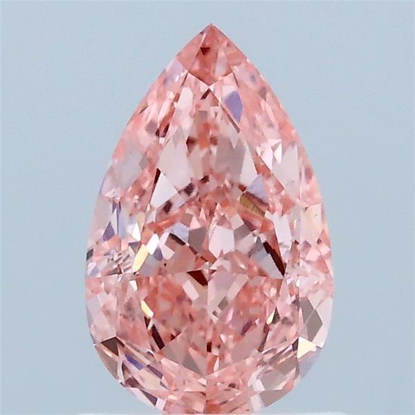 1.08 Ct. Fancy Vivid Pink Pear Lab Grown Diamond