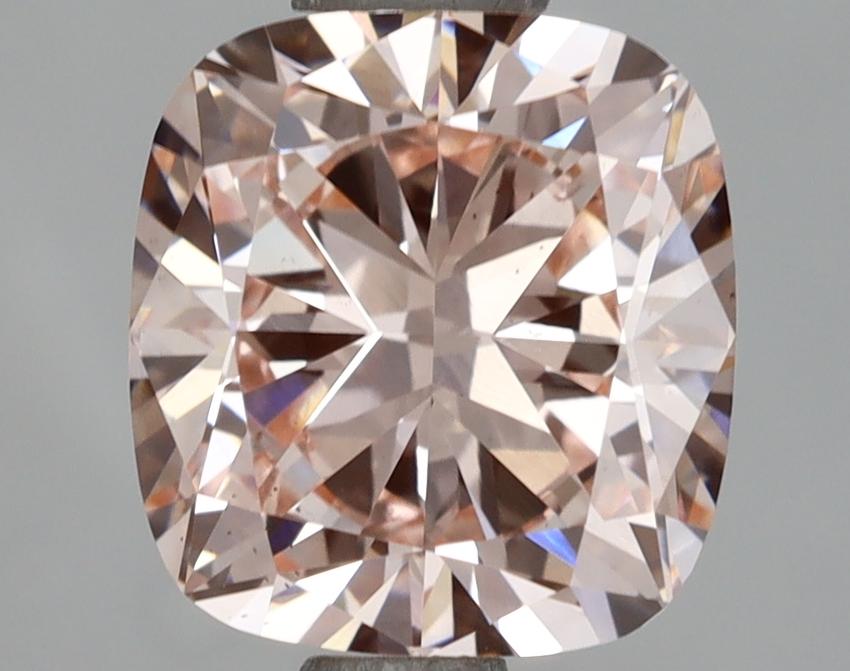 2.04 Ct. Fancy Intense Pink Cushion Lab Grown Diamond
