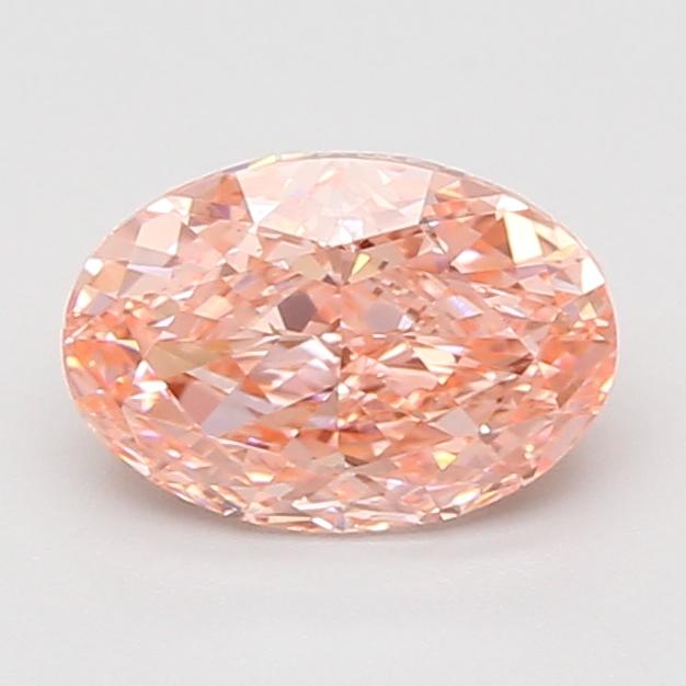 1.59 Ct. Fancy Vivid Pink Oval Lab Grown Diamond