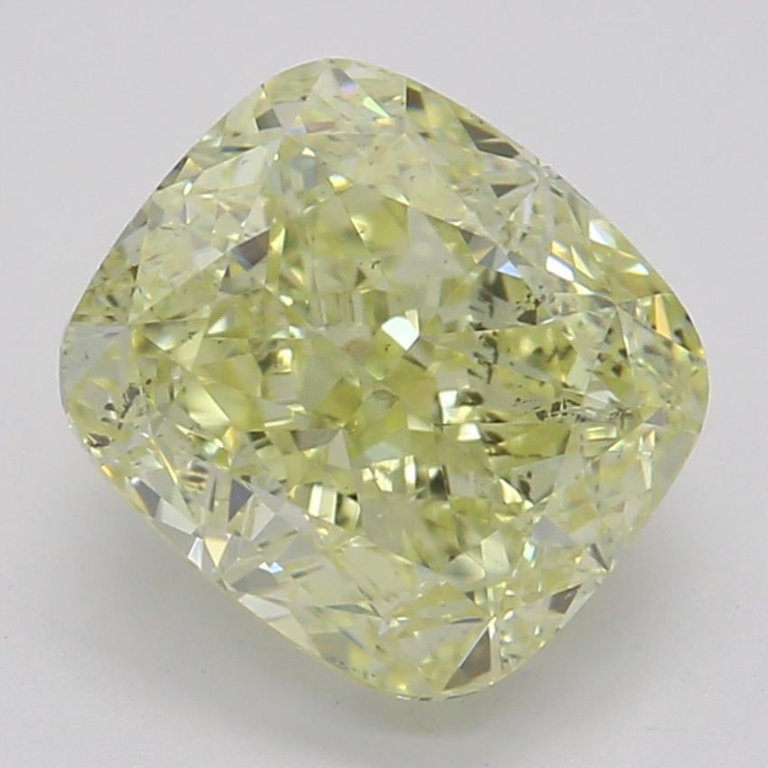 1.51 Ct. Fancy Yellow Cushion Diamond