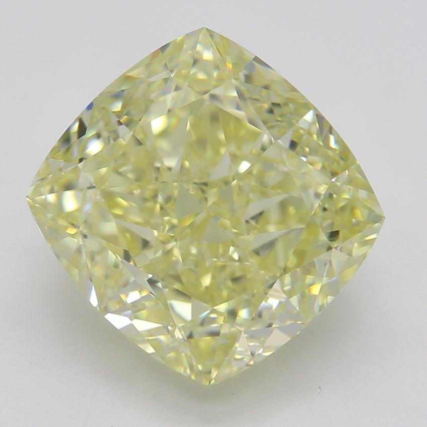 4.51 Ct. Fancy Yellow Cushion Diamond