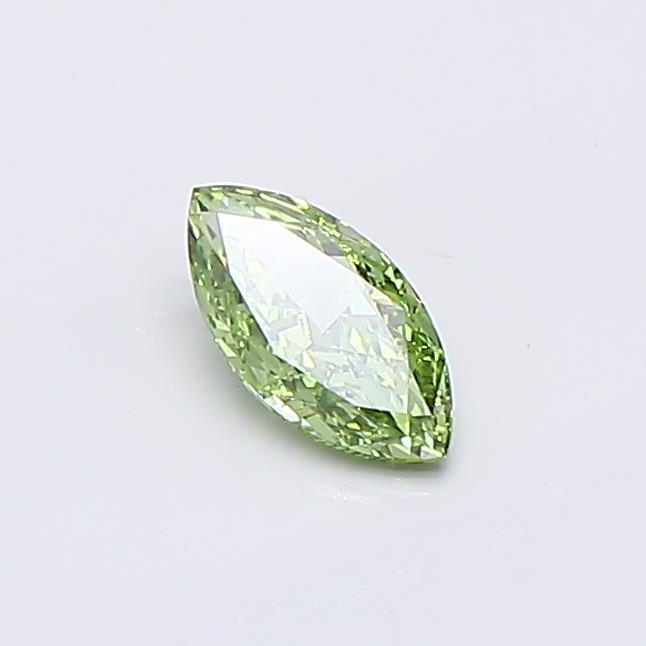 0.30 Ct. Fancy Vivid  Green Marquise Lab Grown Diamond