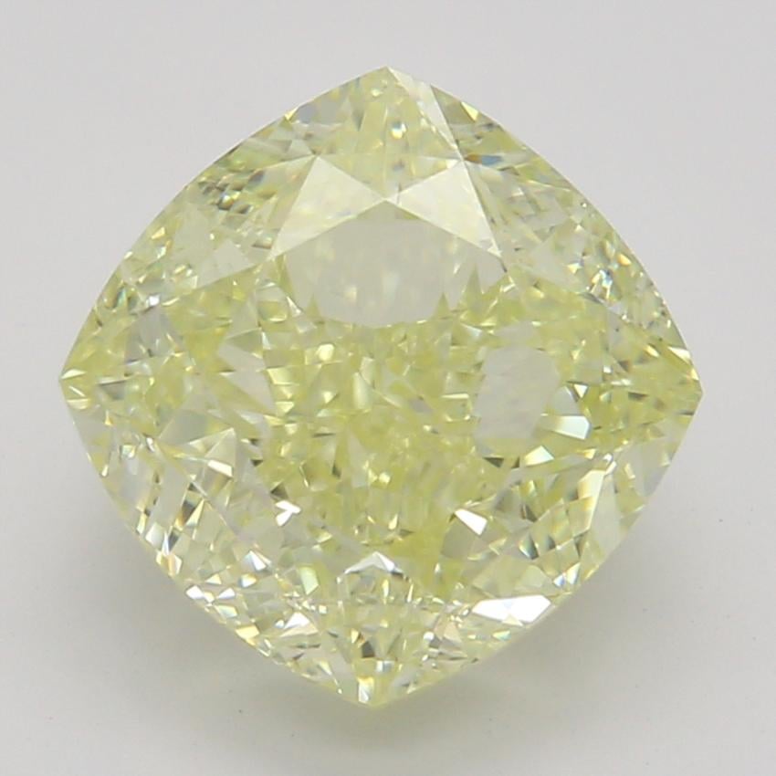 2.03 Ct. Fancy Yellow Cushion Diamond