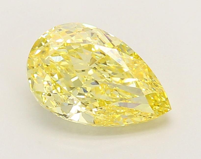 1.76 Ct. Fancy Vivid Pink Pear Lab Grown Diamond