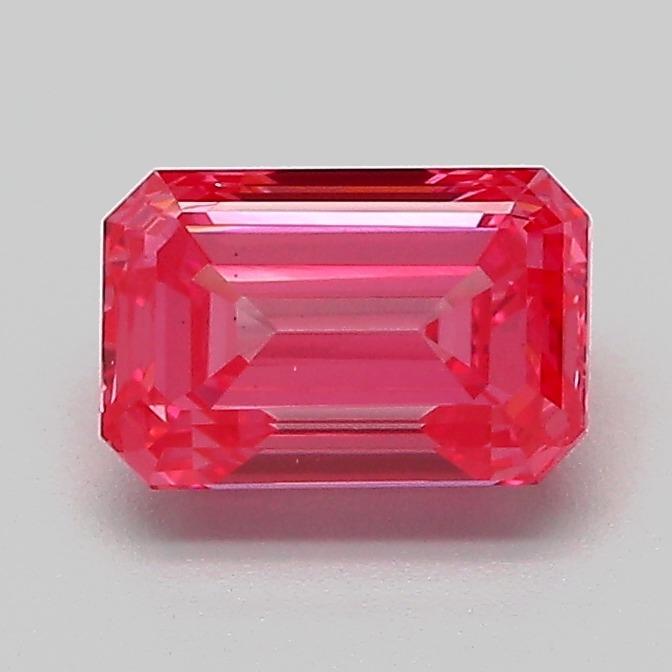 1.05 Ct. Fancy Vivid  Pink Emerald Lab Grown Diamond