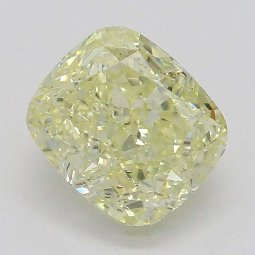 1.00 Ct. Fancy Light Yellow Cushion Diamond