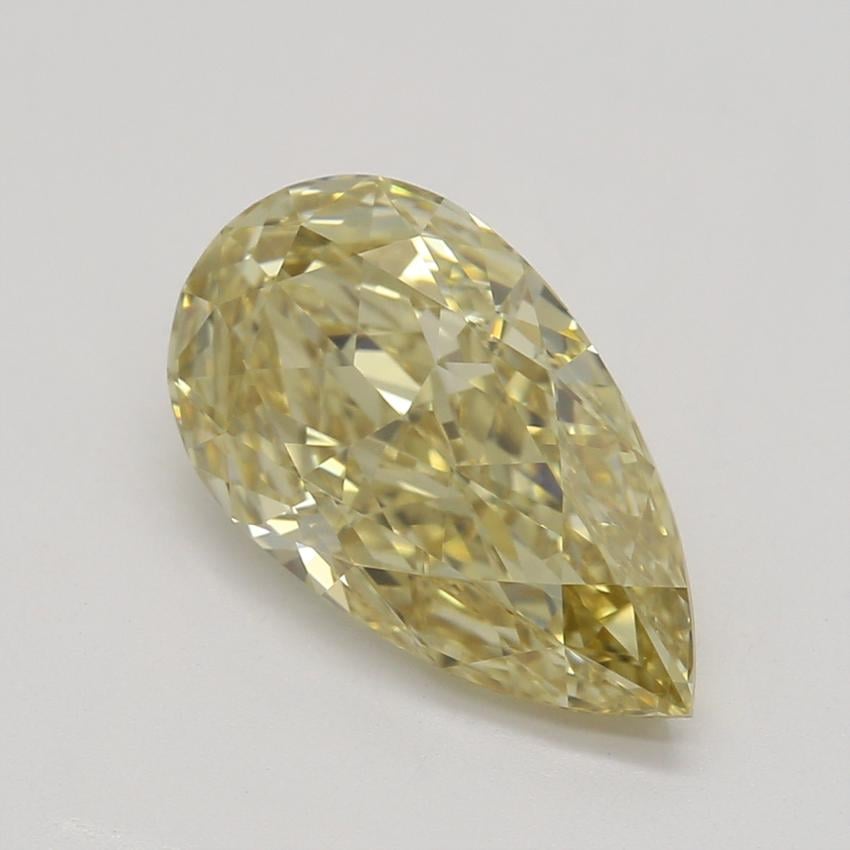 1.55 Ct. Fancy Brownish Yellow Pear Diamond