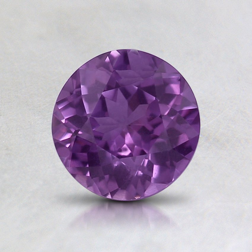 6.1mm Purple Round Sapphire