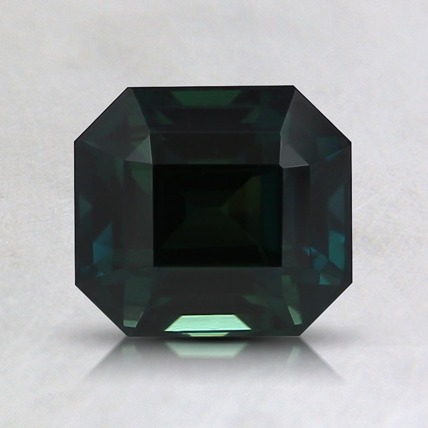 6.5x5.9mm Premium Teal Radiant Sapphire