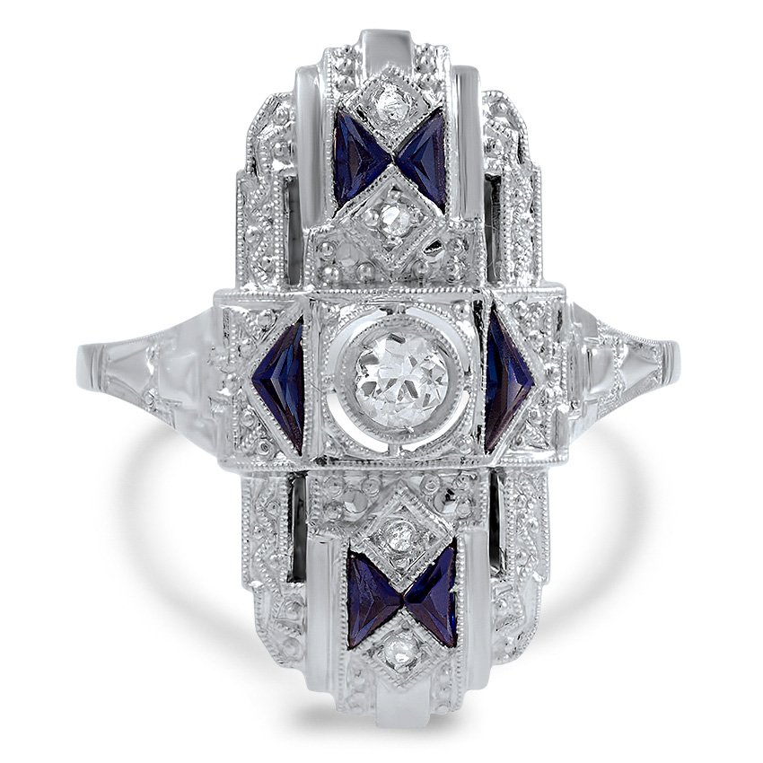 Art Deco Diamond Vintage Ring