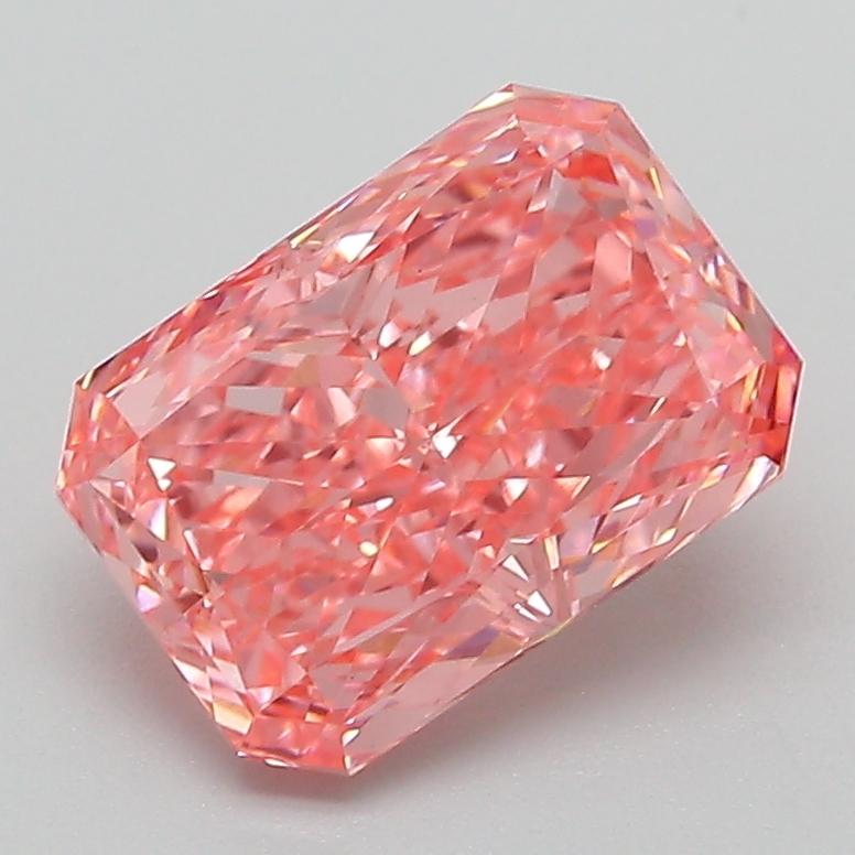 2.16 Ct. Fancy Vivid Pink Radiant Lab Grown Diamond