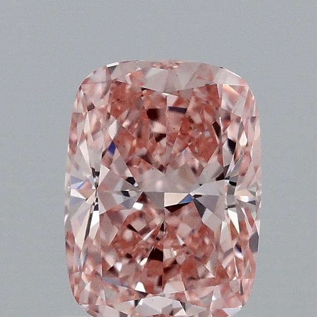 1.06 Ct. Fancy Intense Pink Cushion Lab Grown Diamond