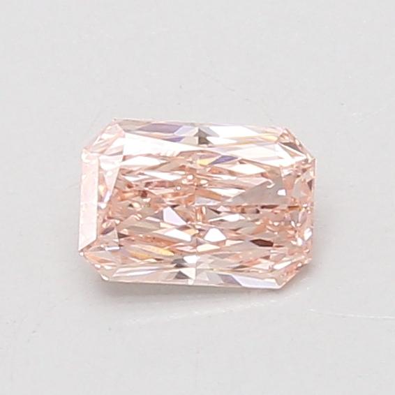 0.53 Ct. Fancy Intense Pink Radiant Lab Grown Diamond