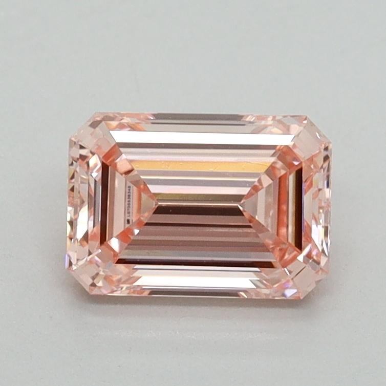 1.02 Ct. Fancy Vivid Pink Emerald Lab Grown Diamond