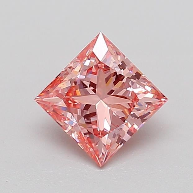1.09 Ct. Fancy Intense  Pink Princess Lab Grown Diamond