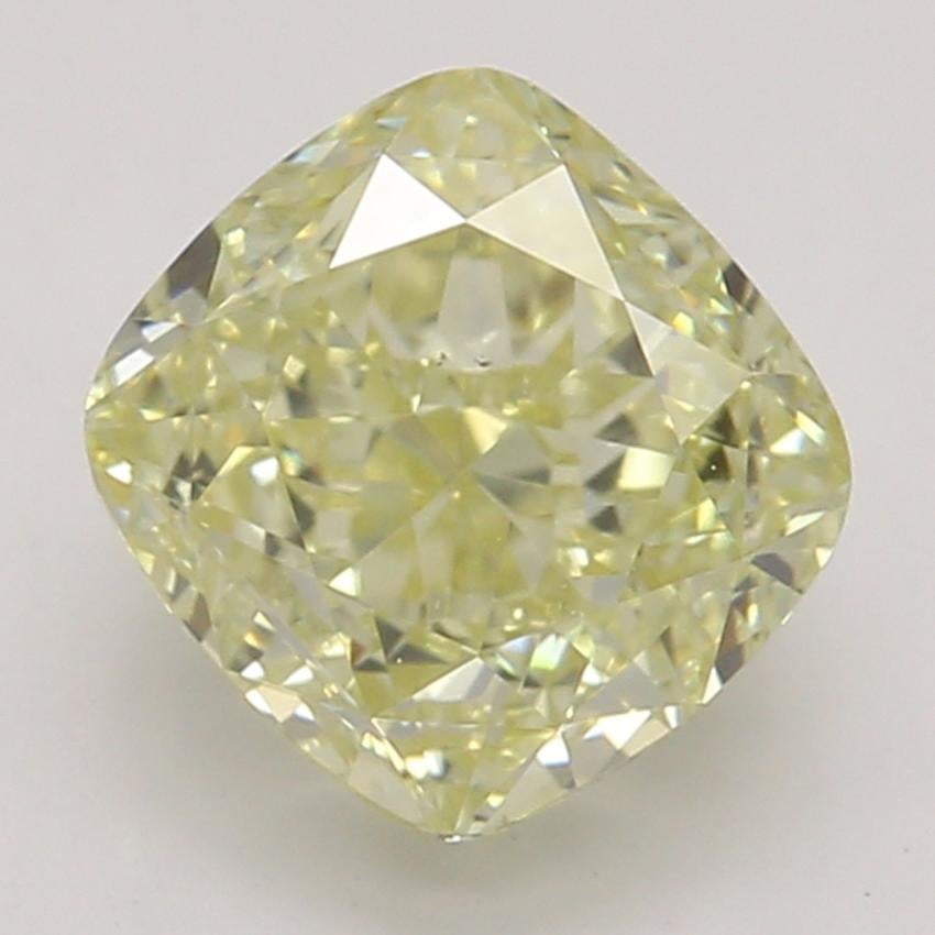 1.00 Ct. Fancy Yellow Cushion Diamond