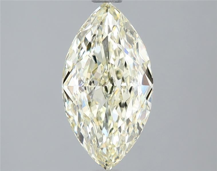 1.52 Ct. Fancy Light Yellow Marquise Lab Grown Diamond
