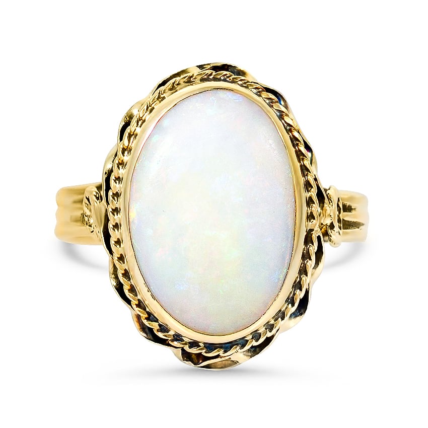 Victorian Opal Cocktail Ring