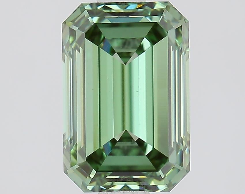 1.50 Ct. Fancy Vivid Green Emerald Lab Grown Diamond