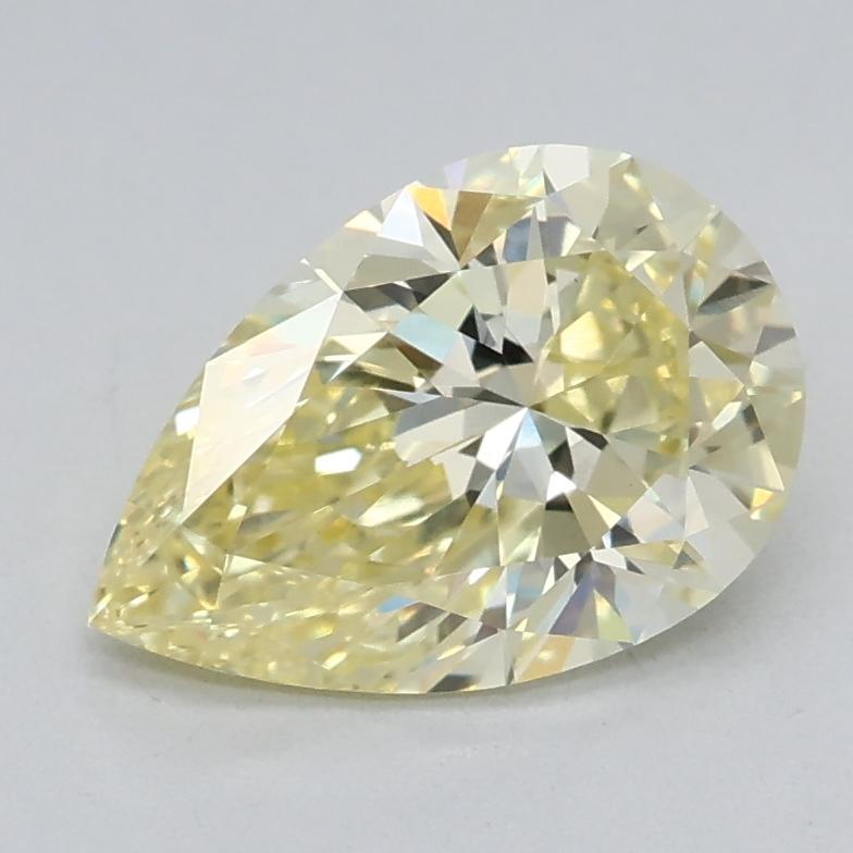 1.00 Ct. Fancy Intense Yellow Pear Lab Grown Diamond