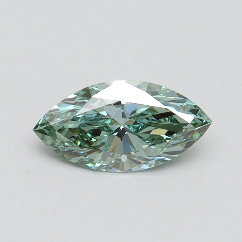 0.53 Ct. Fancy Intense Green Marquise Lab Grown Diamond