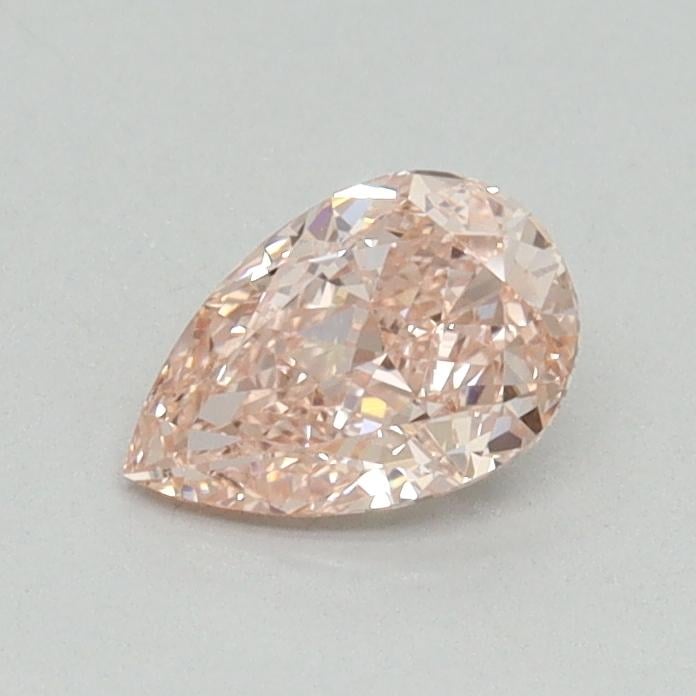 0.54 Ct. Fancy Intense Pink Pear Lab Grown Diamond