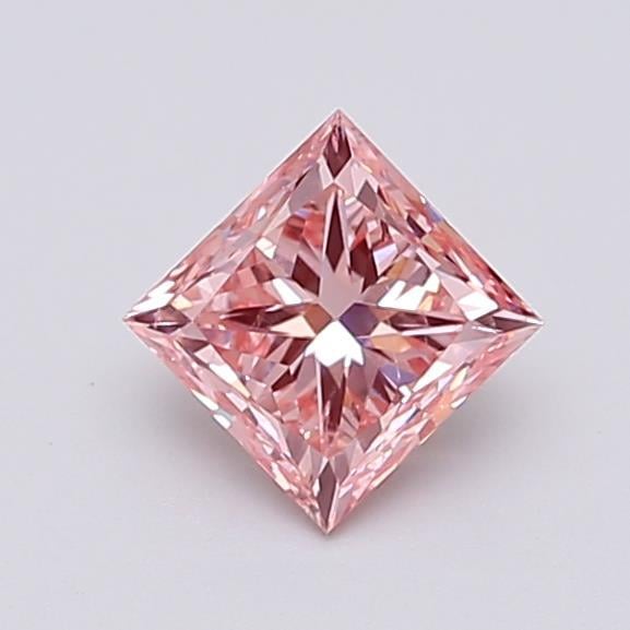 1.01 Ct. Fancy Intense  Pink Princess Lab Grown Diamond