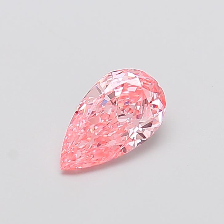 1.03 Ct. Fancy Vivid Pink Pear Lab Grown Diamond