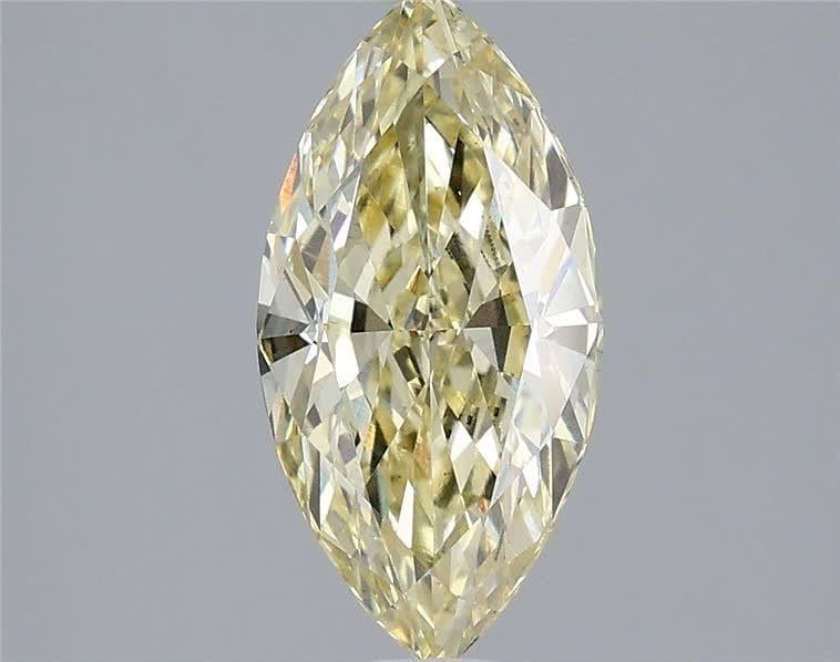 2.08 Ct. Fancy Yellow Marquise Lab Grown Diamond
