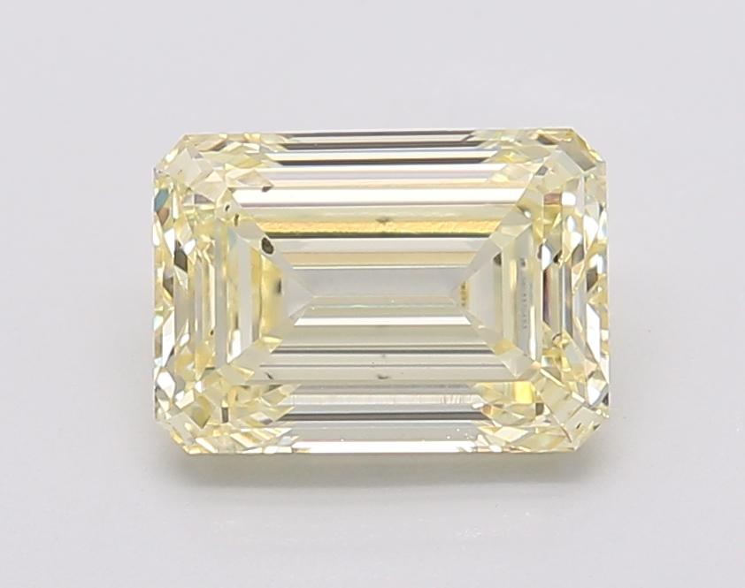 2.05 Ct. Fancy Intense Yellow Emerald Lab Grown Diamond
