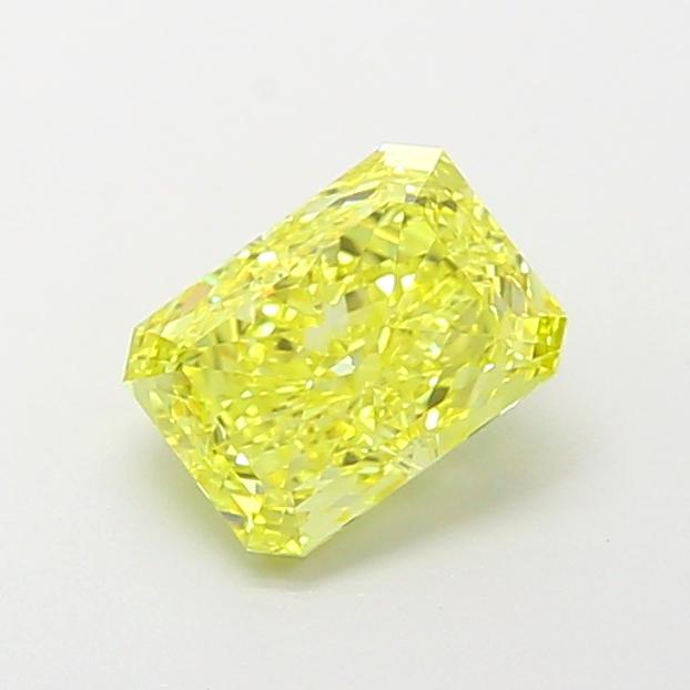 1.27 Ct. Fancy Intense  Yellow Radiant Lab Grown Diamond