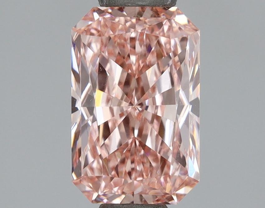 1.15 Ct. Fancy Vivid  Pink Radiant Lab Grown Diamond