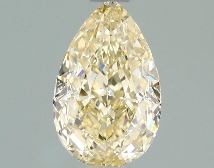 1.02 Ct. Fancy Intense  Yellow Pear Lab Grown Diamond
