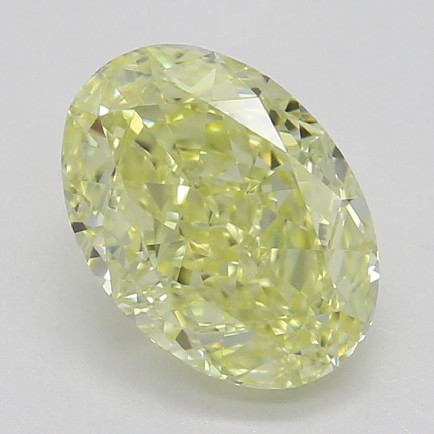 1.01 Ct. Fancy Yellow Oval Diamond
