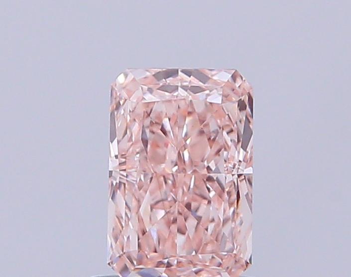 0.96 Ct. Fancy Pink Radiant Lab Grown Diamond