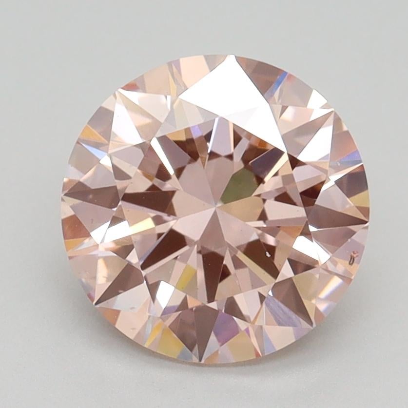 2.31 Ct. Fancy Intense Pink Round Lab Grown Diamond