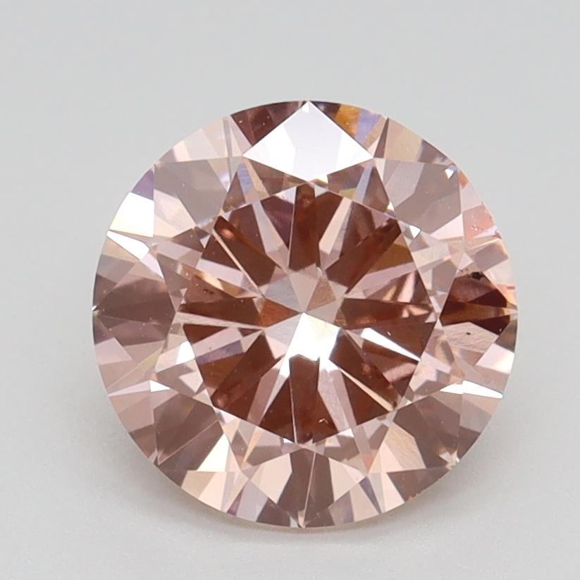 2.00 Ct. Fancy Intense Pink Round Lab Grown Diamond