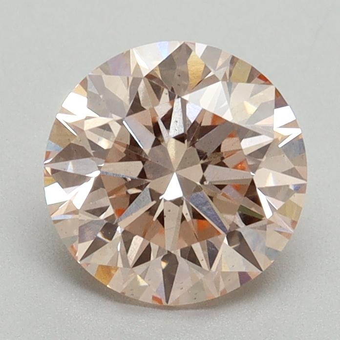 1.47 Ct. Fancy Intense Pink Round Lab Grown Diamond