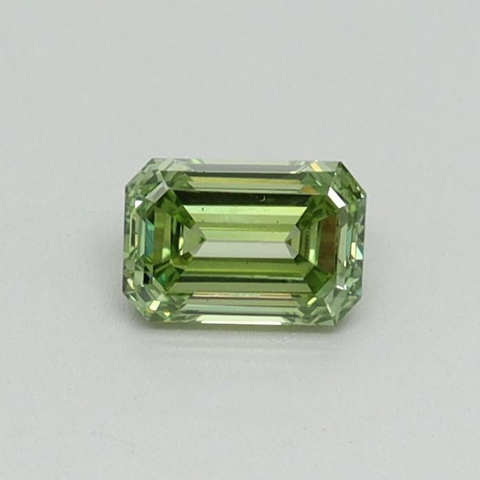 0.34 Ct. Fancy Vivid Green Emerald Lab Grown Diamond